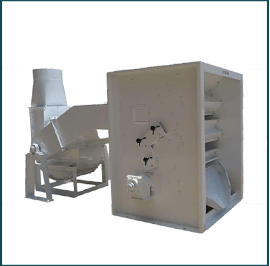 It is used to separate the paddy grains, broken brown rice, incomplete grains and shriveled grains from the rice husks. A rice huller removes the chaff (the outer husks) of grains of rice. dehusker, rice milling machine