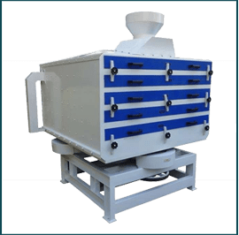 The plan sifter is a grading machine. it grades the grains of rice, wheat, corn, etc on the basis of the parameters set, which maybe, brightness, length of grain, weight of grain, rice milling machine