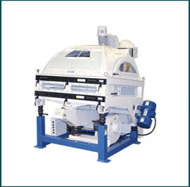 rod type destoner, vibratory destoner, double-deck destoner, mini rice destoner. This destoner removes the stones, mud or similar in size or shape impurities from the rice, wheat, paddy, coffee, rice milling machine, rice mill machine, rice mill
