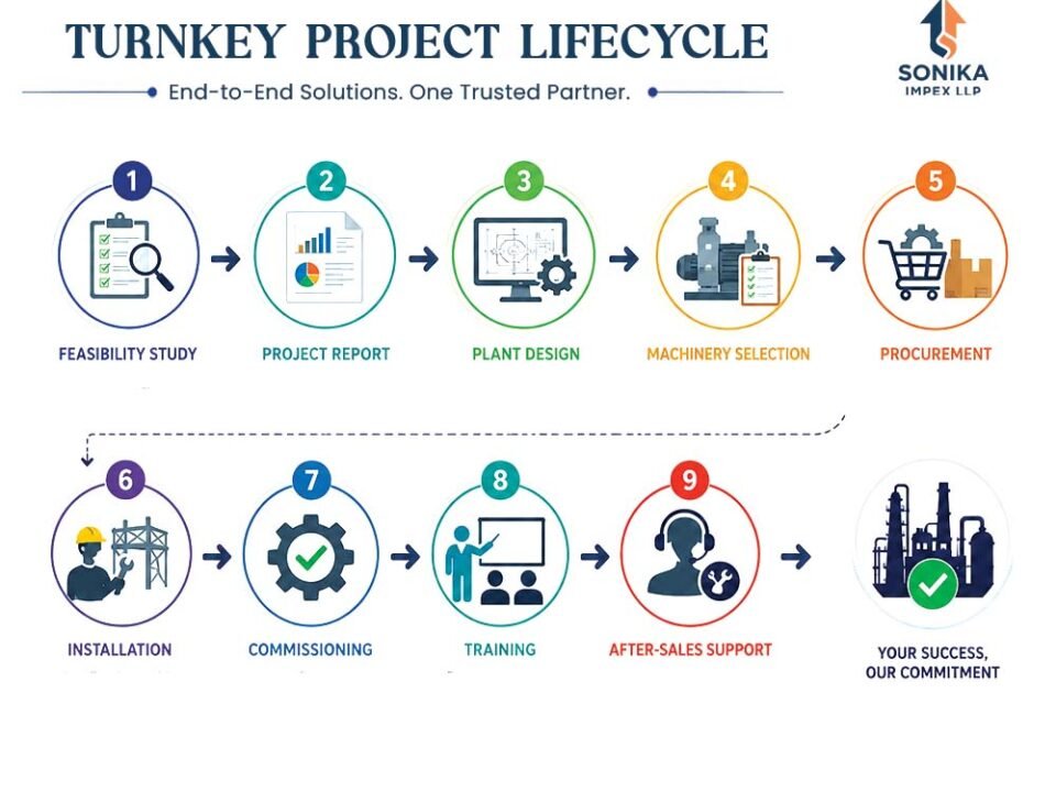 Industrial Fruit Processing: A Step-by-Step Guide for Modern Processing Plants 17 TURNKEY PROJECT LIFECYCLE